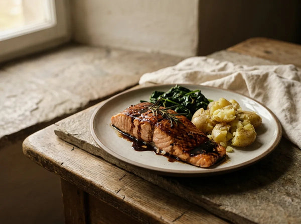 balsamic glazed salmon