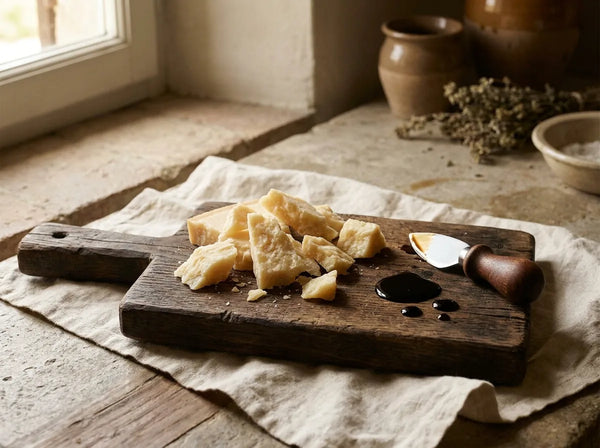 parmigiano reggiano with aged balsamic