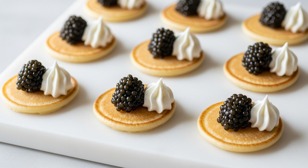 Classic Caviar Service with Blinis
