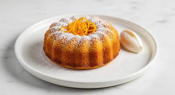 Olive Oil & Citrus Polenta Cake