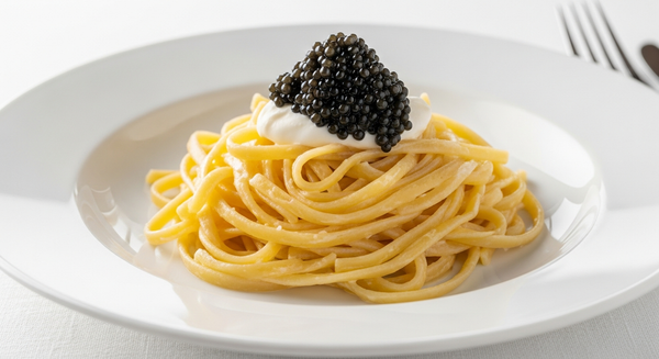 Tagliolini with Caviar & Crème Fraîche