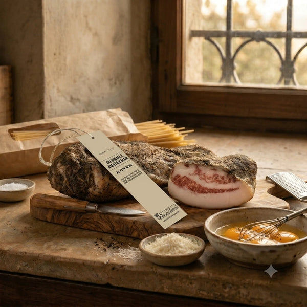 Pedrazzoli Organic Guanciale, Amatriciana al Pepe Nero