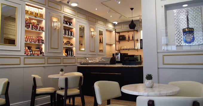 Tasting room interior